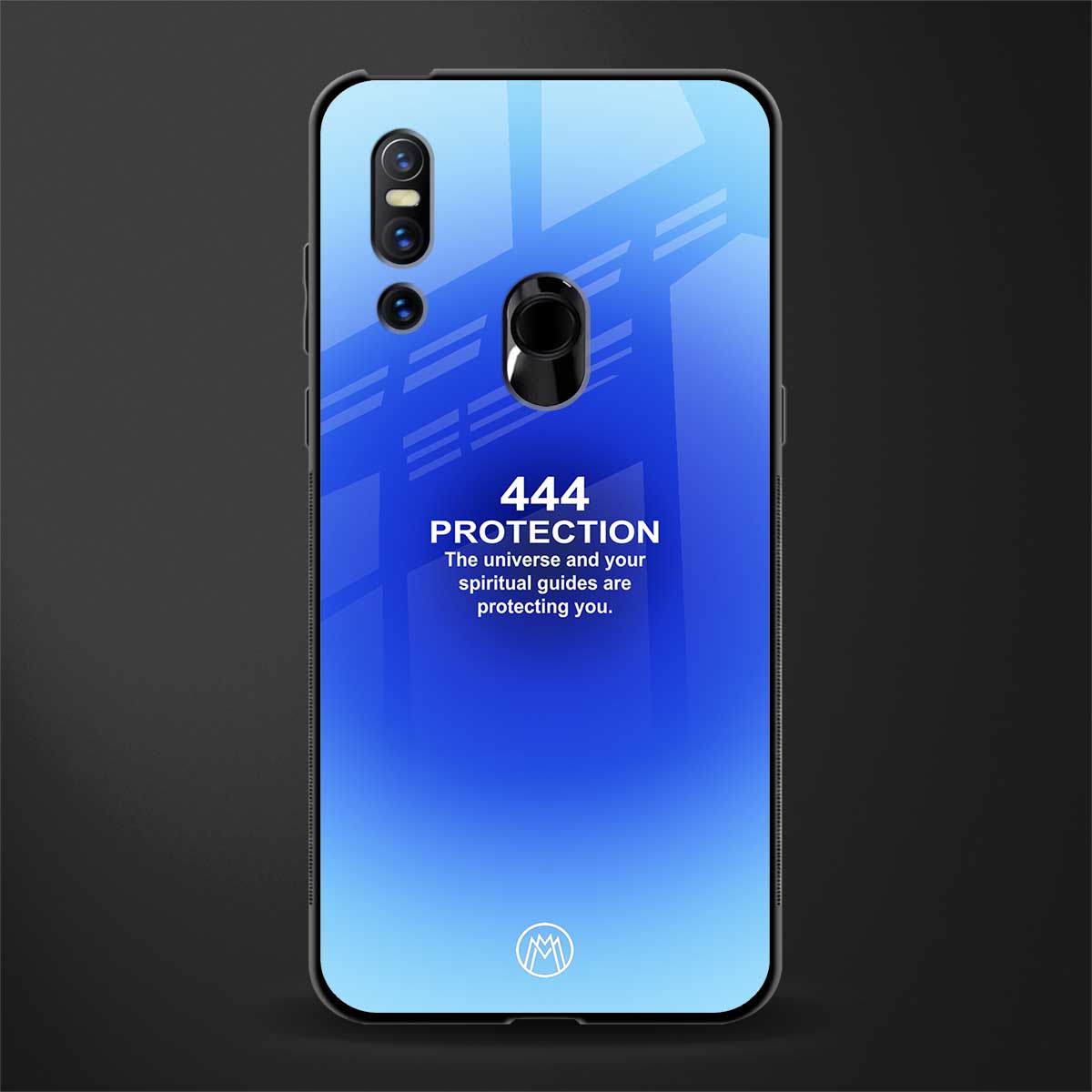 444 protection glass case for vivo v15 image