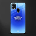 444 protection glass case for samsung galaxy f41 image