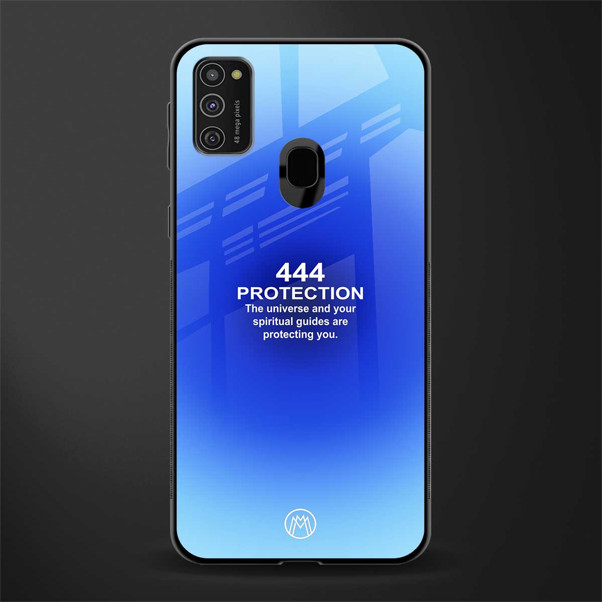 444 protection glass case for samsung galaxy m30s image
