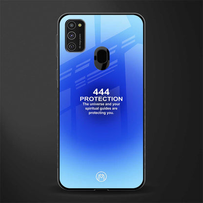 444 protection glass case for samsung galaxy m21 image