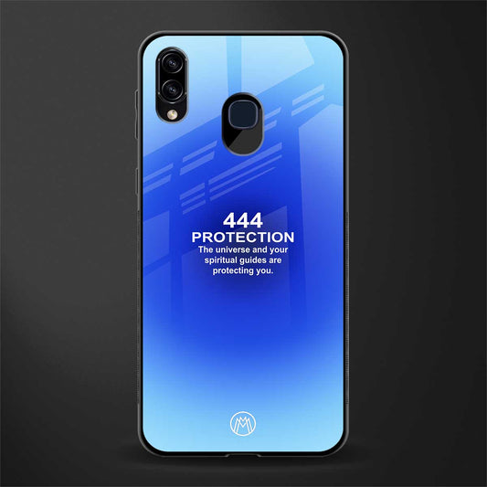 444 protection glass case for samsung galaxy a30 image