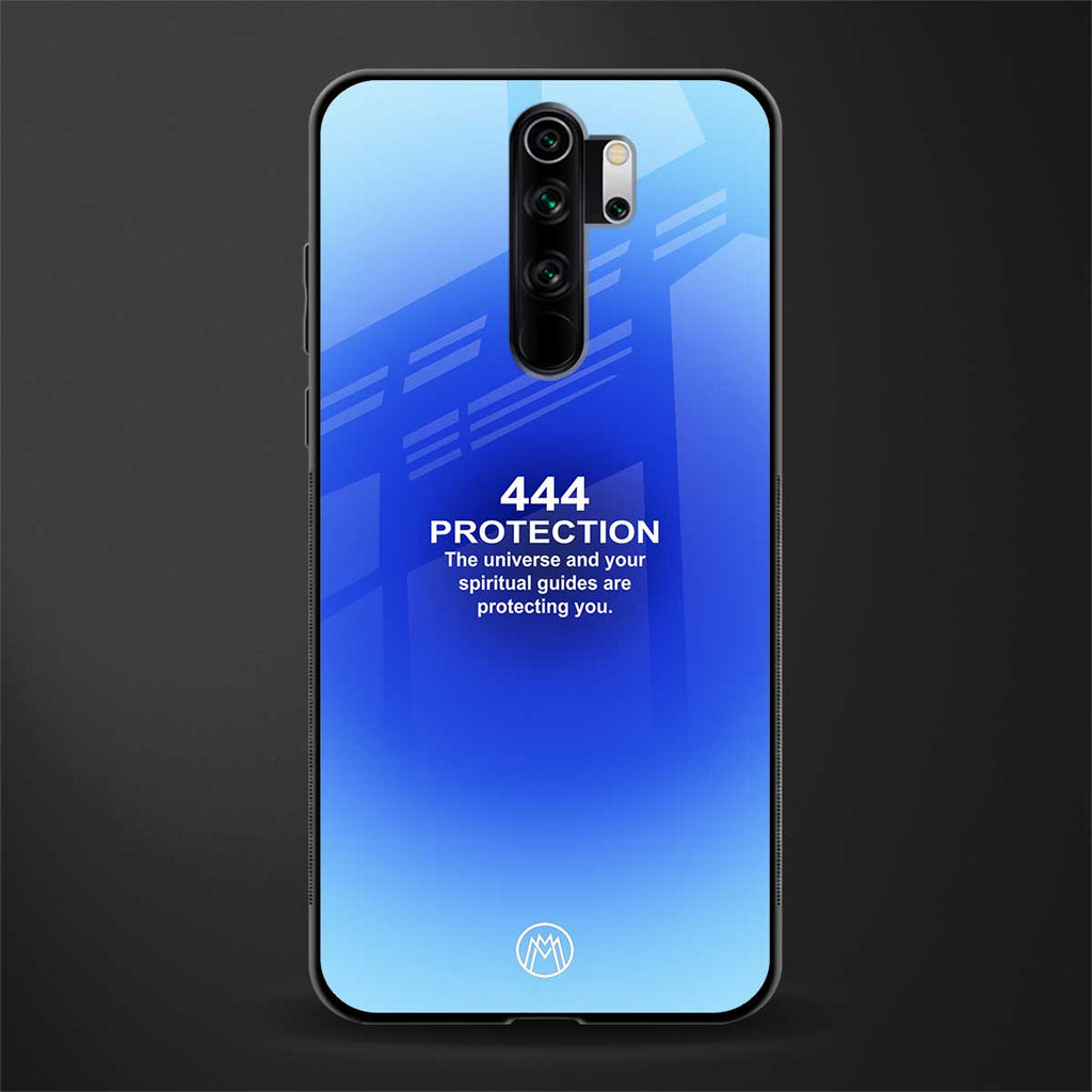 444 protection glass case for redmi note 8 pro image