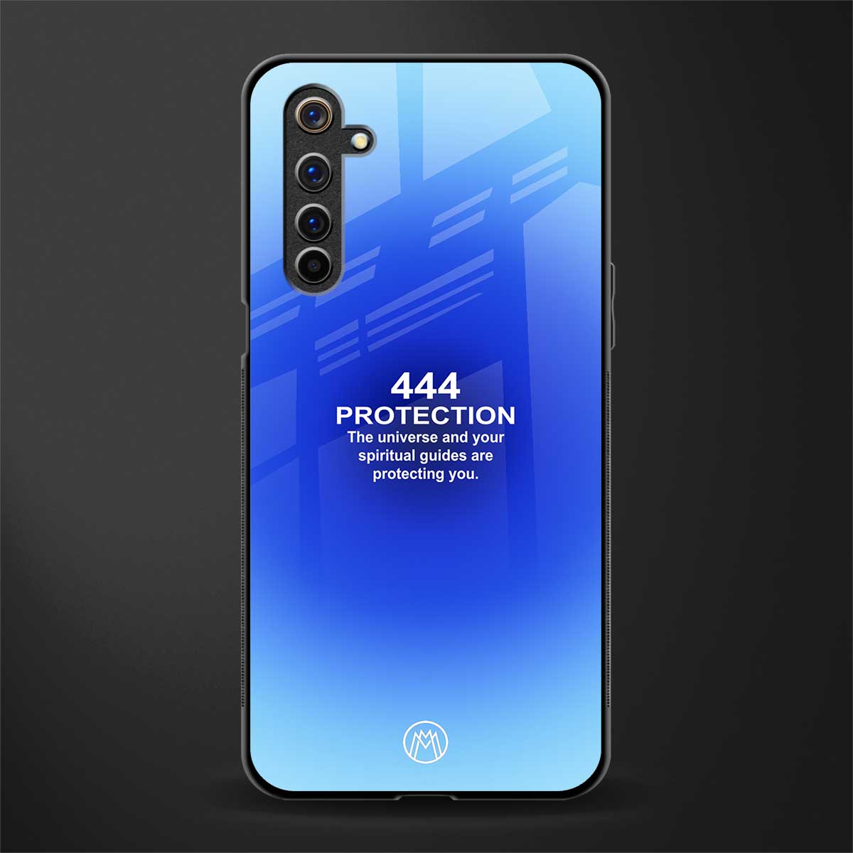 444 protection glass case for realme 6i image