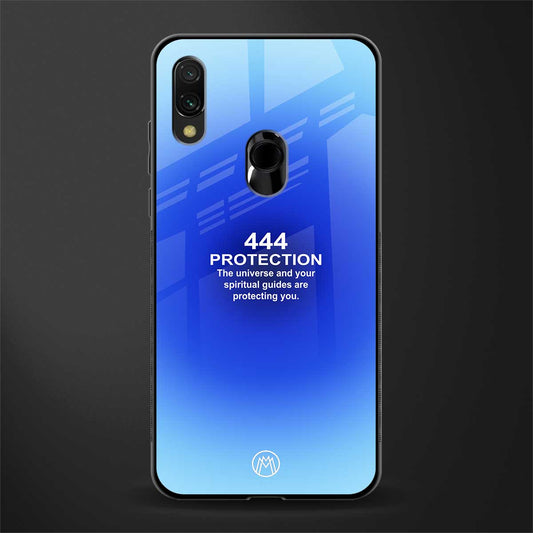 444 protection glass case for redmi note 7 image