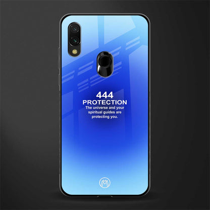 444 protection glass case for redmi note 7s image