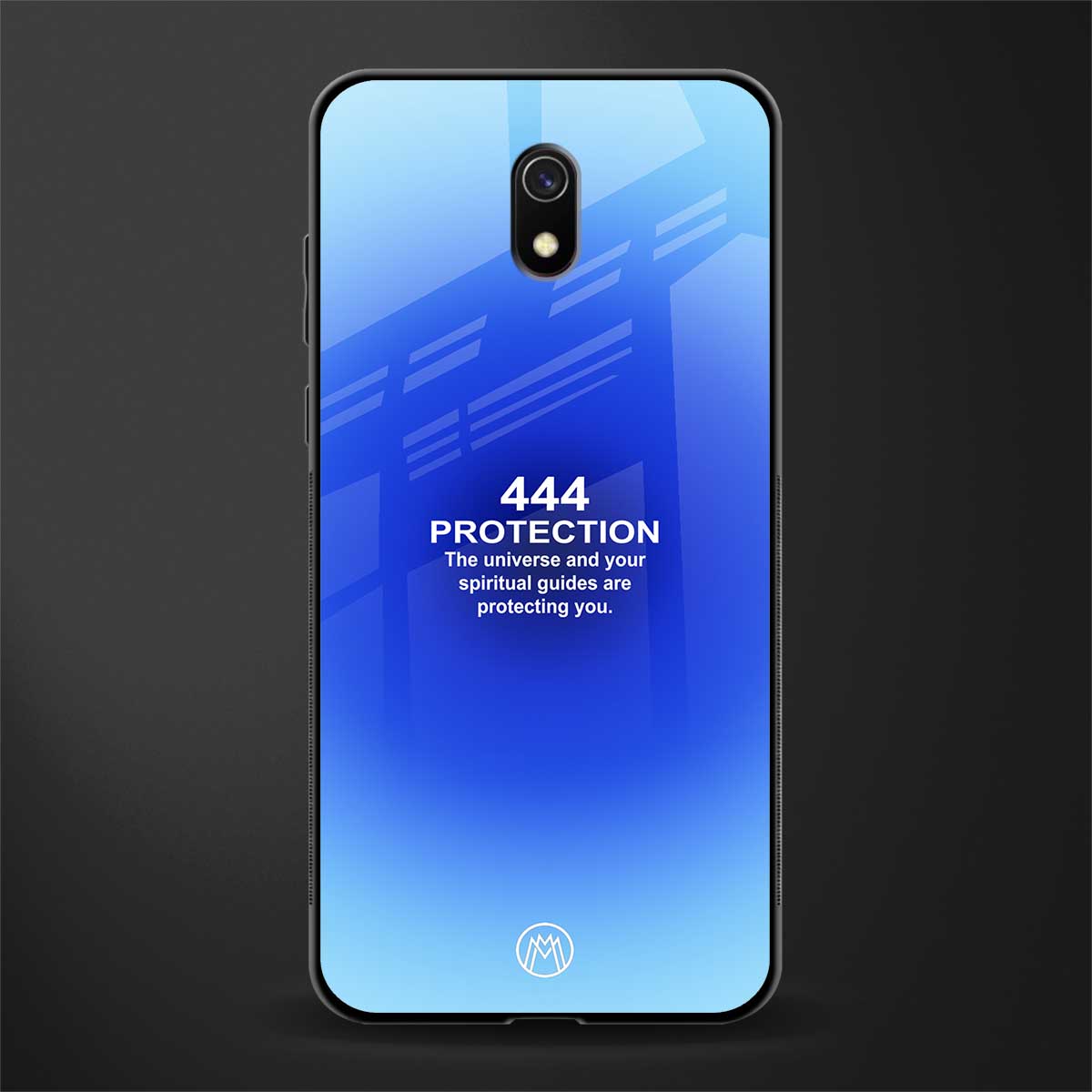 444 protection glass case for redmi 8a image