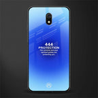 444 protection glass case for redmi 8a image