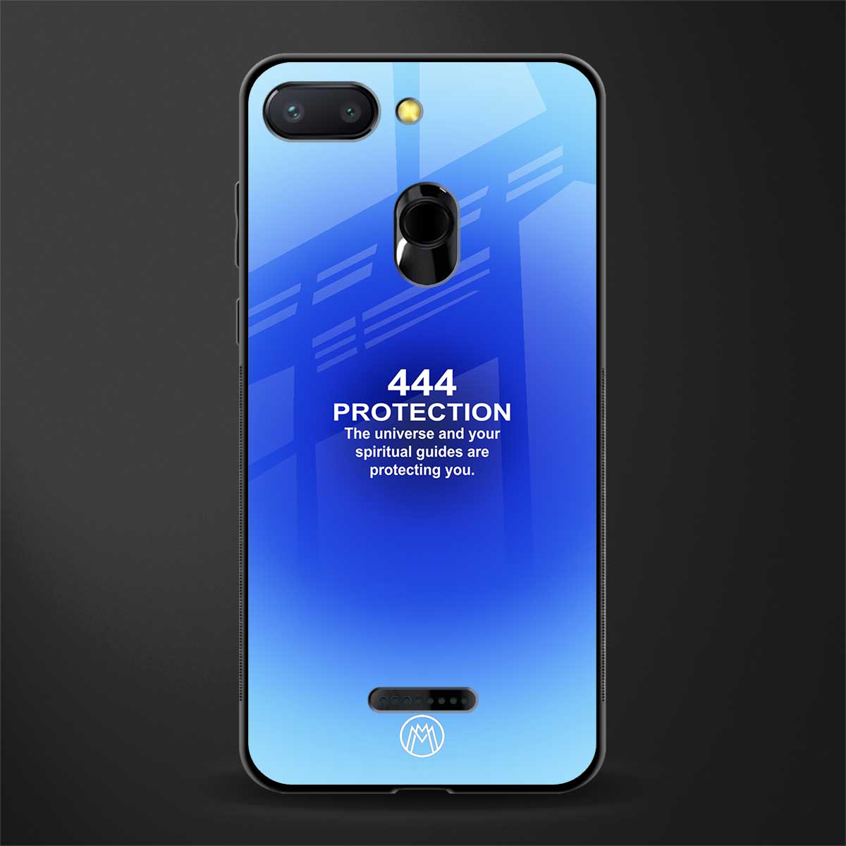 444 protection glass case for redmi 6 image