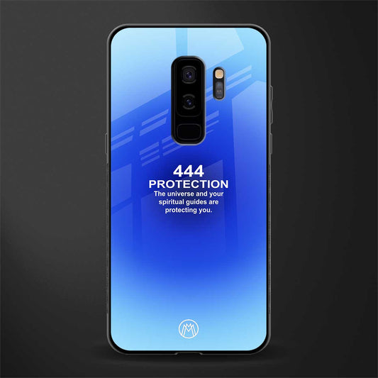 444 protection glass case for samsung galaxy s9 plus image