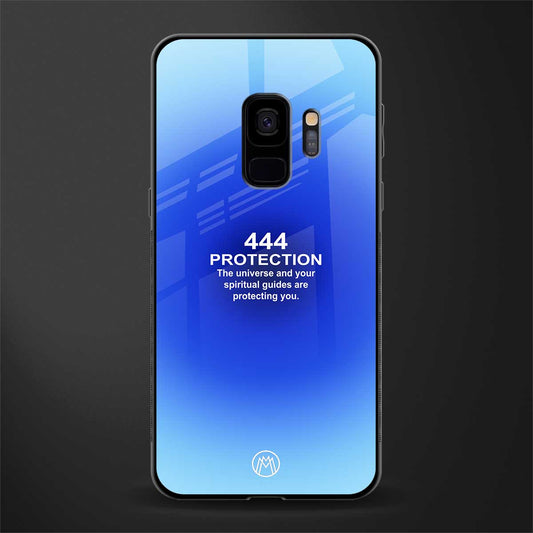 444 protection glass case for samsung galaxy s9 image