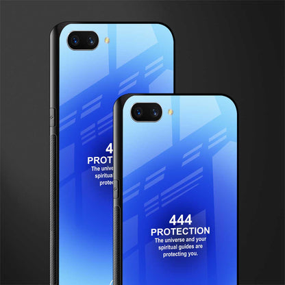 444 protection glass case for oppo a3s image-2