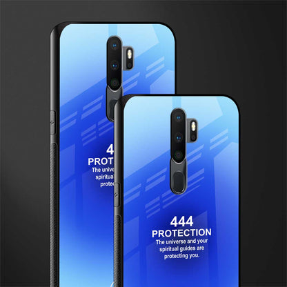 444 protection glass case for oppo a9 2020 image-2