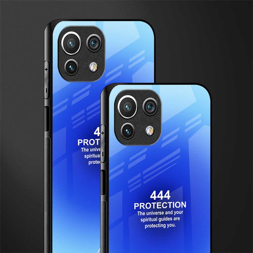444 protection glass case for mi 11 lite image-2