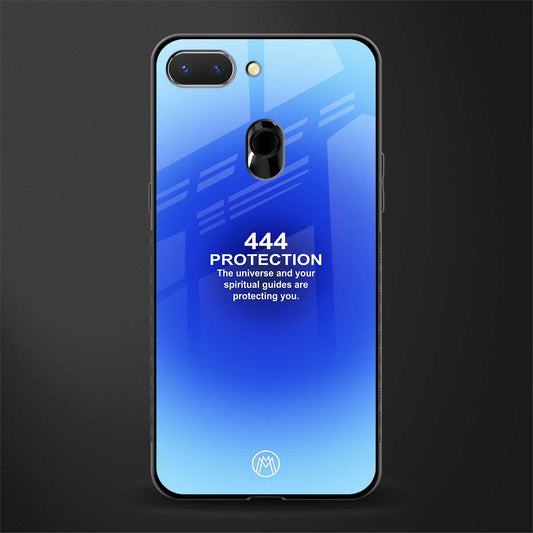 444 protection glass case for oppo a5 image
