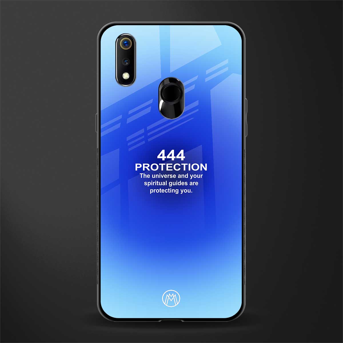 444 protection glass case for realme 3 pro image