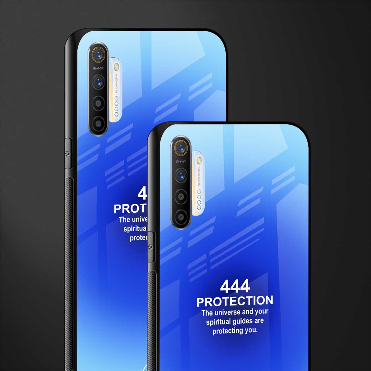 444 protection glass case for realme xt image-2