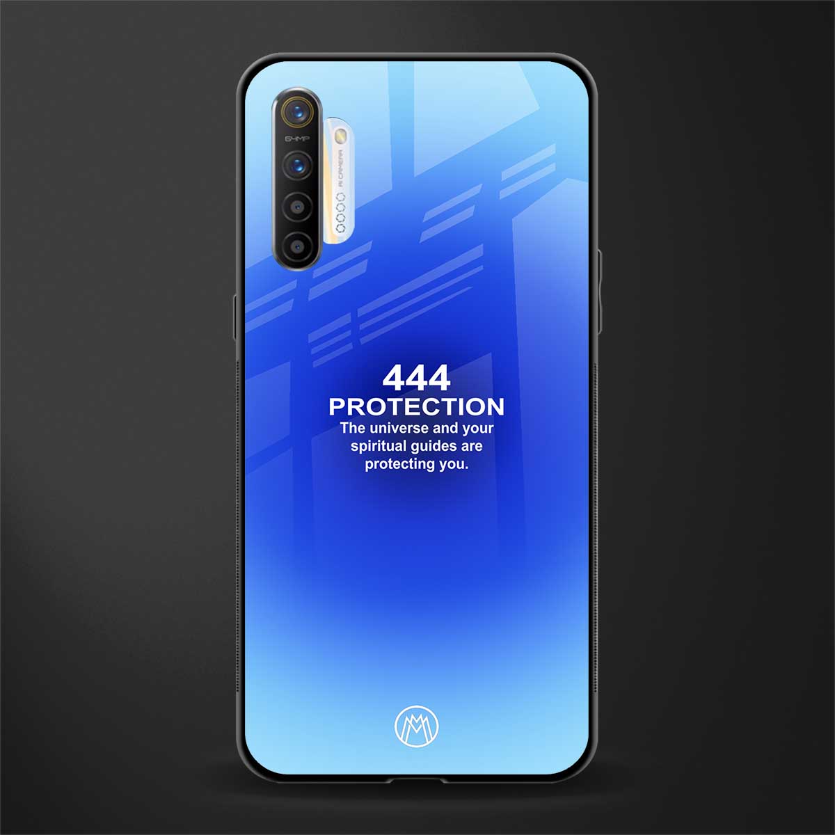 444 protection glass case for realme xt image