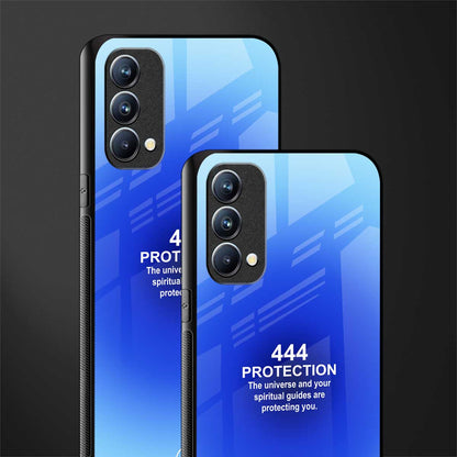 444 protection glass case for oppo f19 image-2