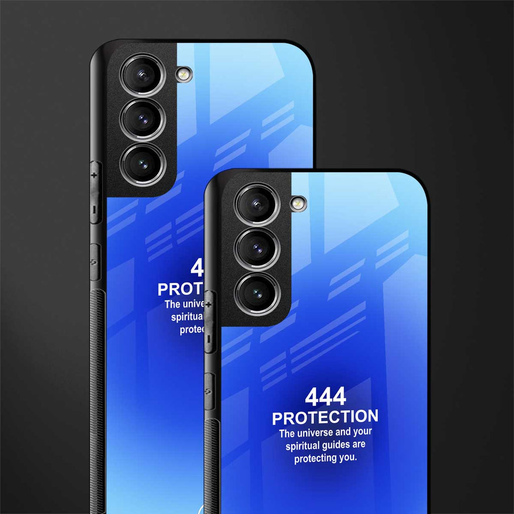 444 protection glass case for samsung galaxy s21 plus image-2