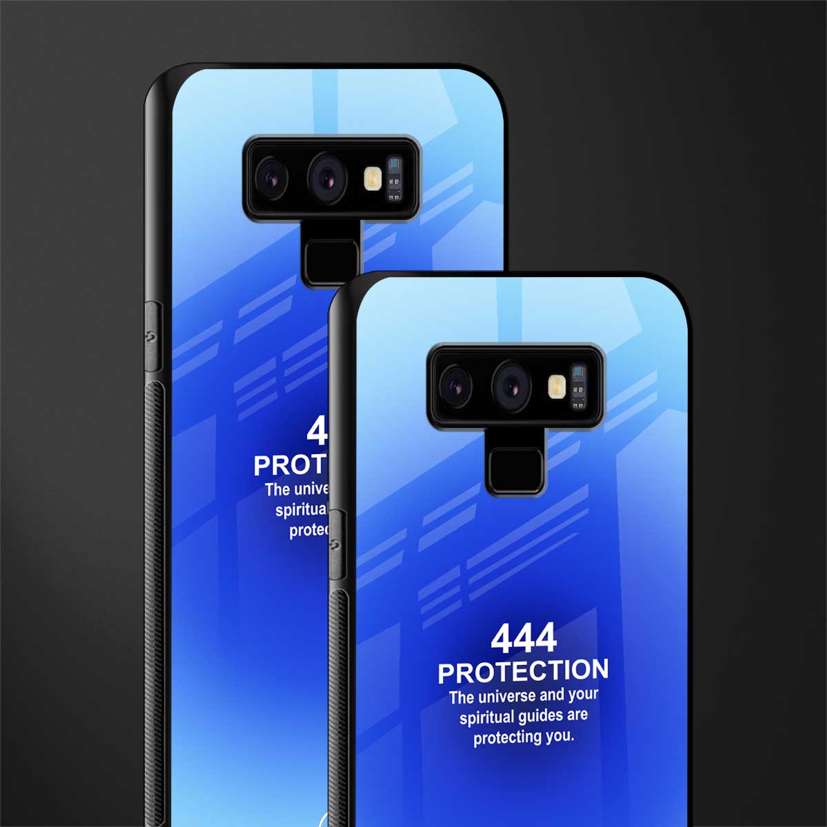 444 protection glass case for samsung galaxy note 9 image-2