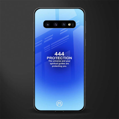 444 protection glass case for samsung galaxy s10 image