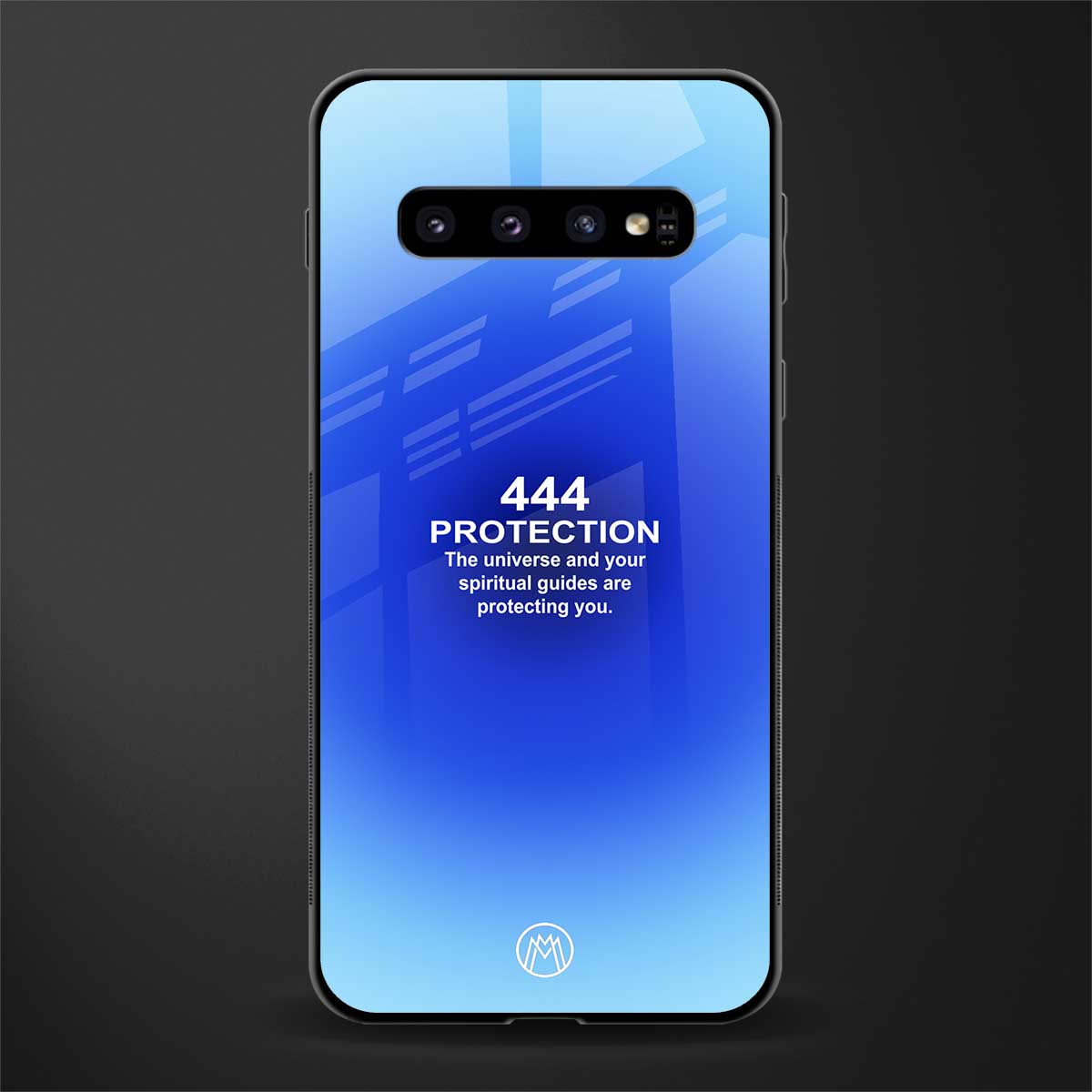 444 protection glass case for samsung galaxy s10 plus image