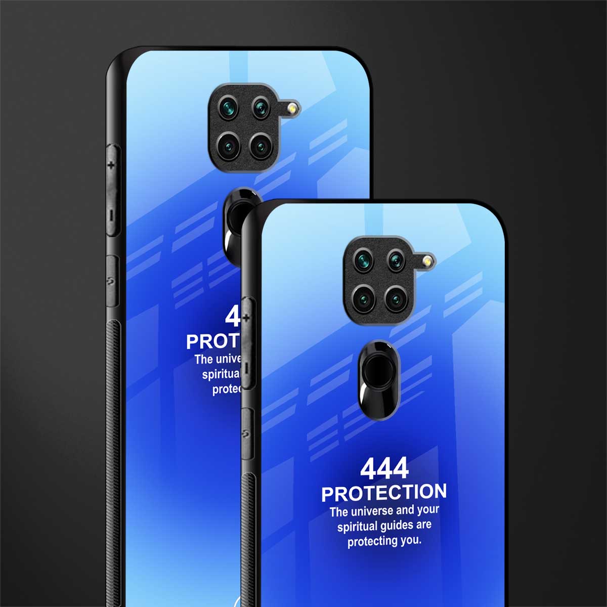 444 protection glass case for redmi note 9 image-2