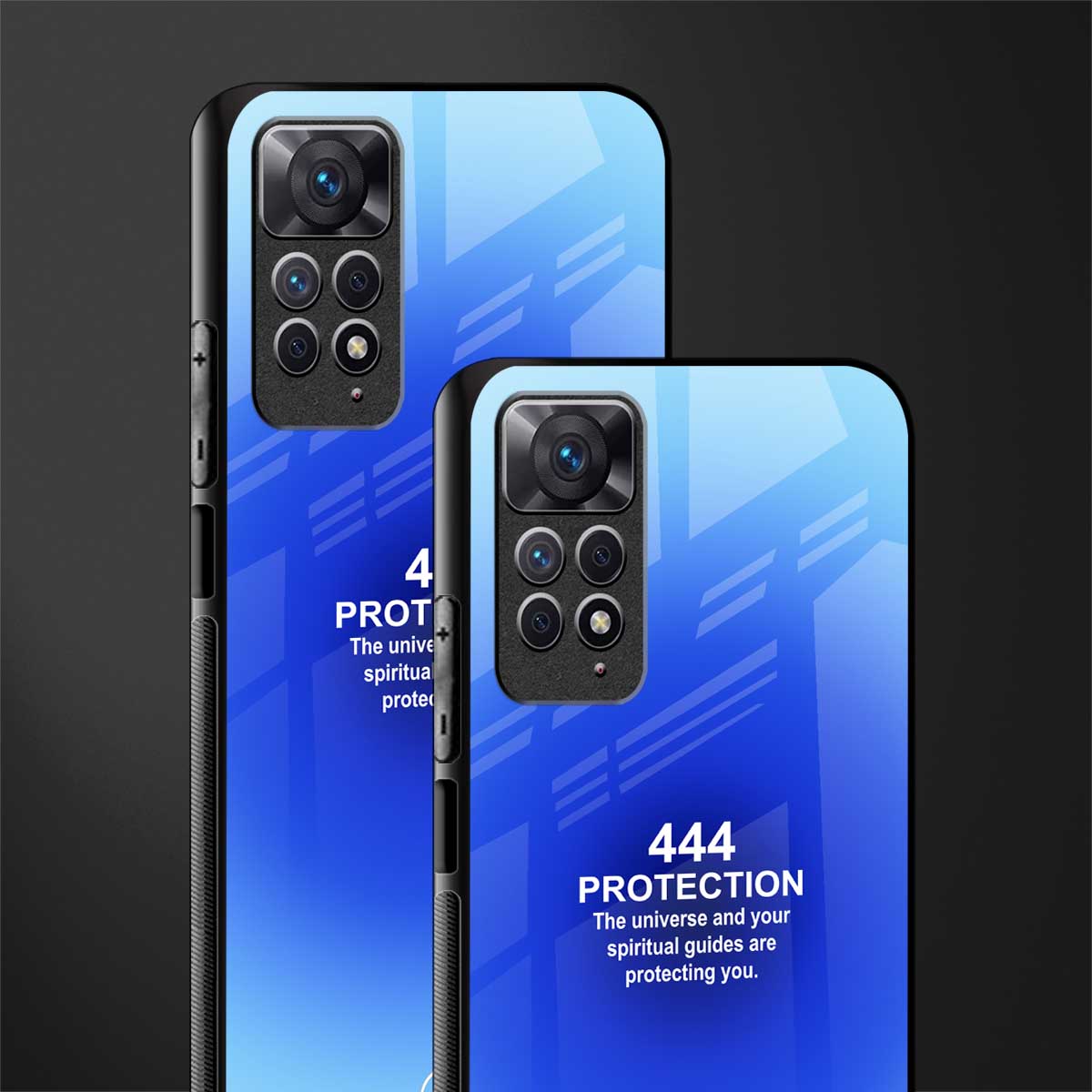 444 protection glass case for redmi note 11 pro image-2