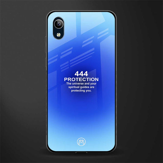 444 protection glass case for vivo y1s without fingerprint image