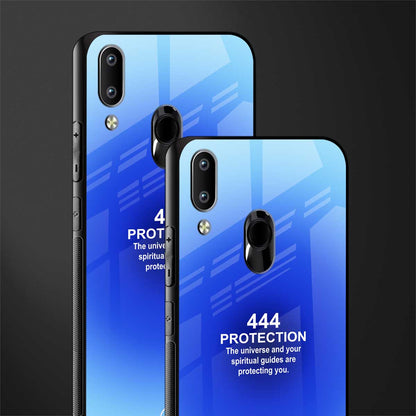 444 protection glass case for vivo y95 image-2