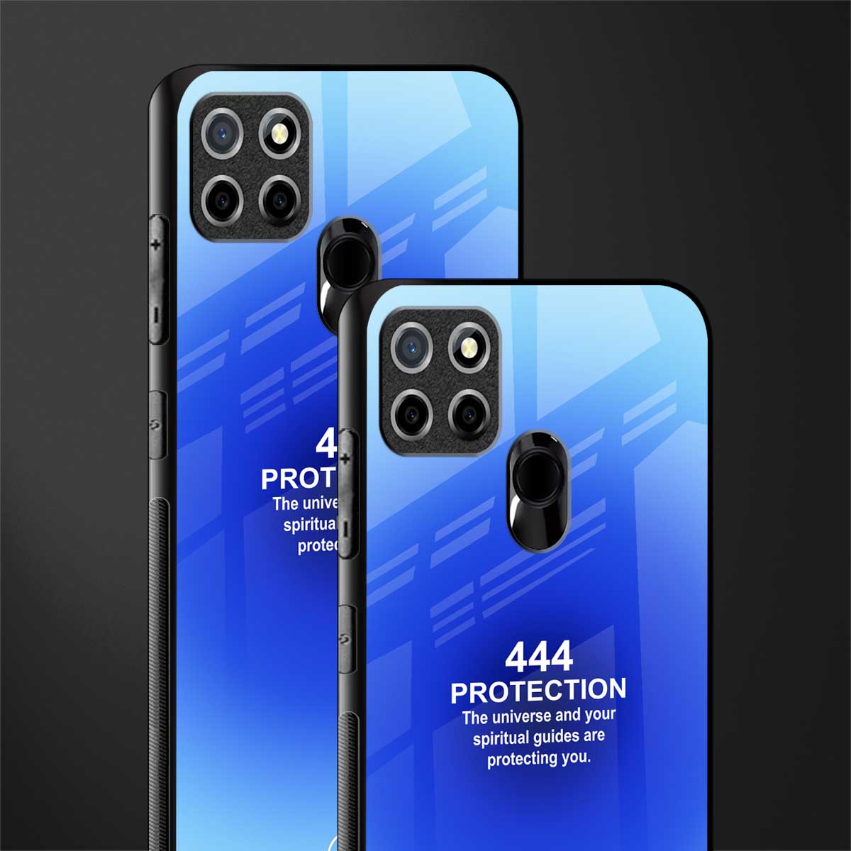 444 protection glass case for realme narzo 30a image-2
