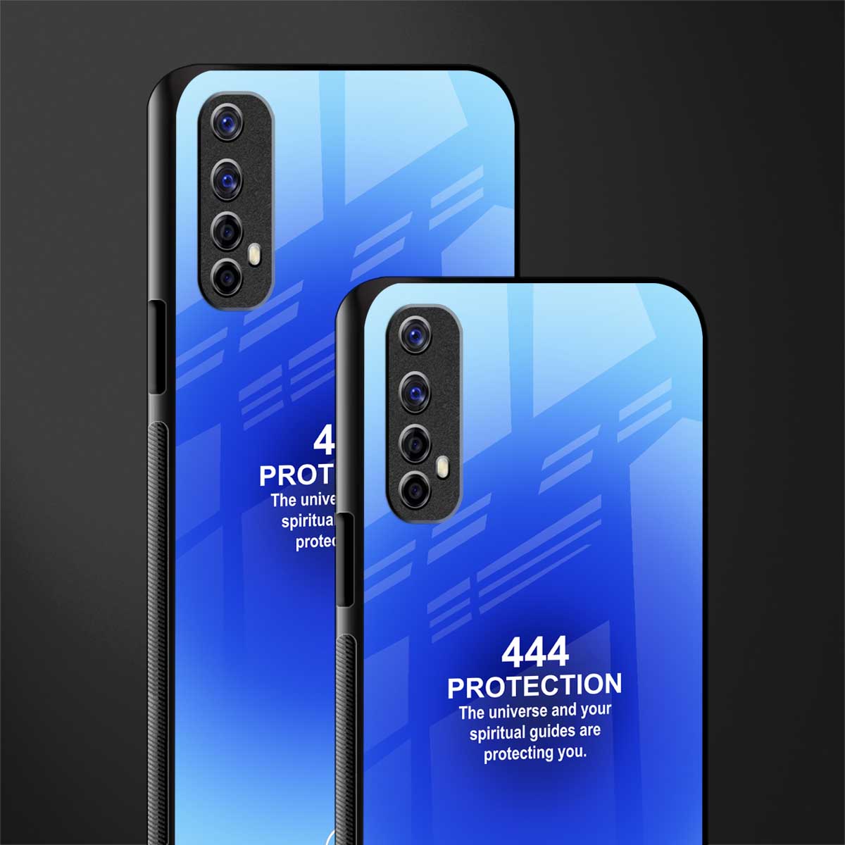444 protection glass case for realme 7 image-2