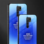 444 protection glass case for redmi 9 prime image-2