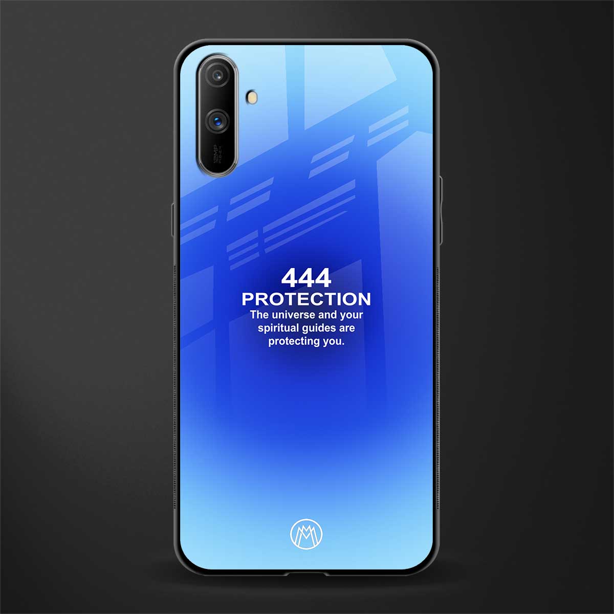 444 protection glass case for realme c3 image
