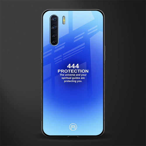 444 protection glass case for oppo f15 image