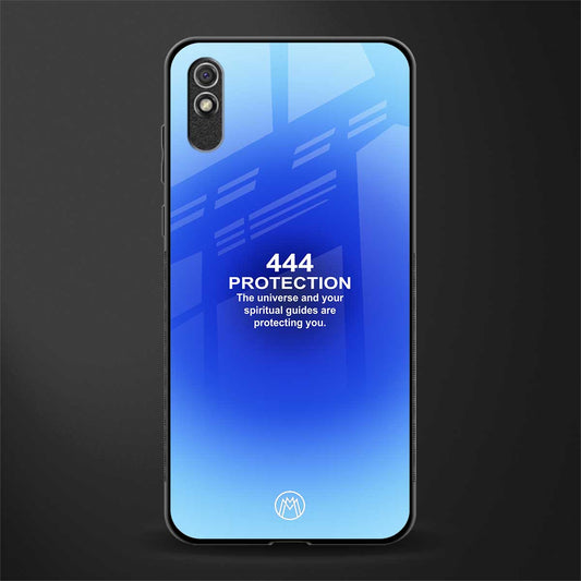 444 protection glass case for redmi 9a sport image