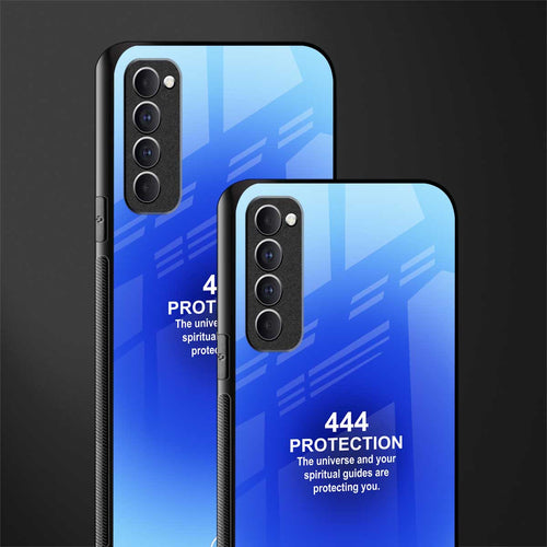 444 protection glass case for oppo reno 4 pro image-2