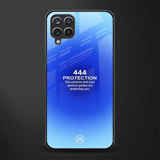 444 protection glass case for samsung galaxy a12 image