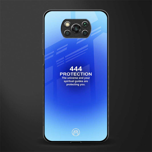 444 protection glass case for poco x3 pro image