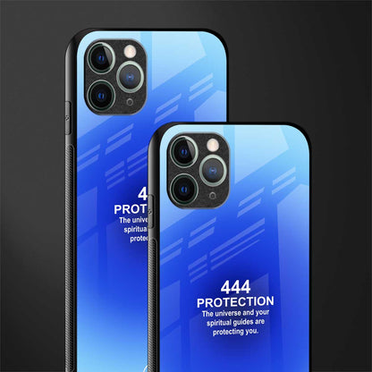 444 protection glass case for iphone 11 pro image-2