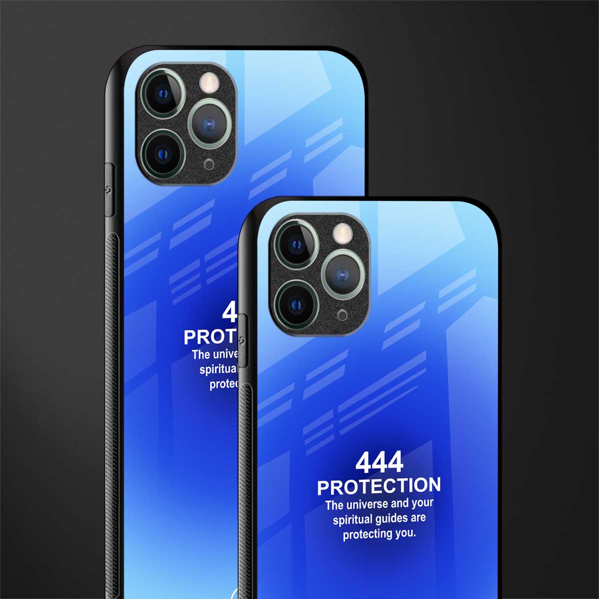 444 protection glass case for iphone 11 pro max image-2