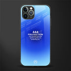444 protection glass case for iphone 11 pro image