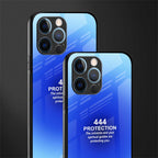 444 protection glass case for iphone 12 pro image-2