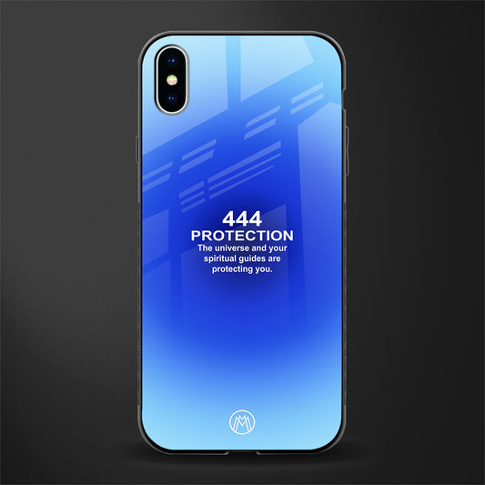 444 protection glass case for iphone xs max image