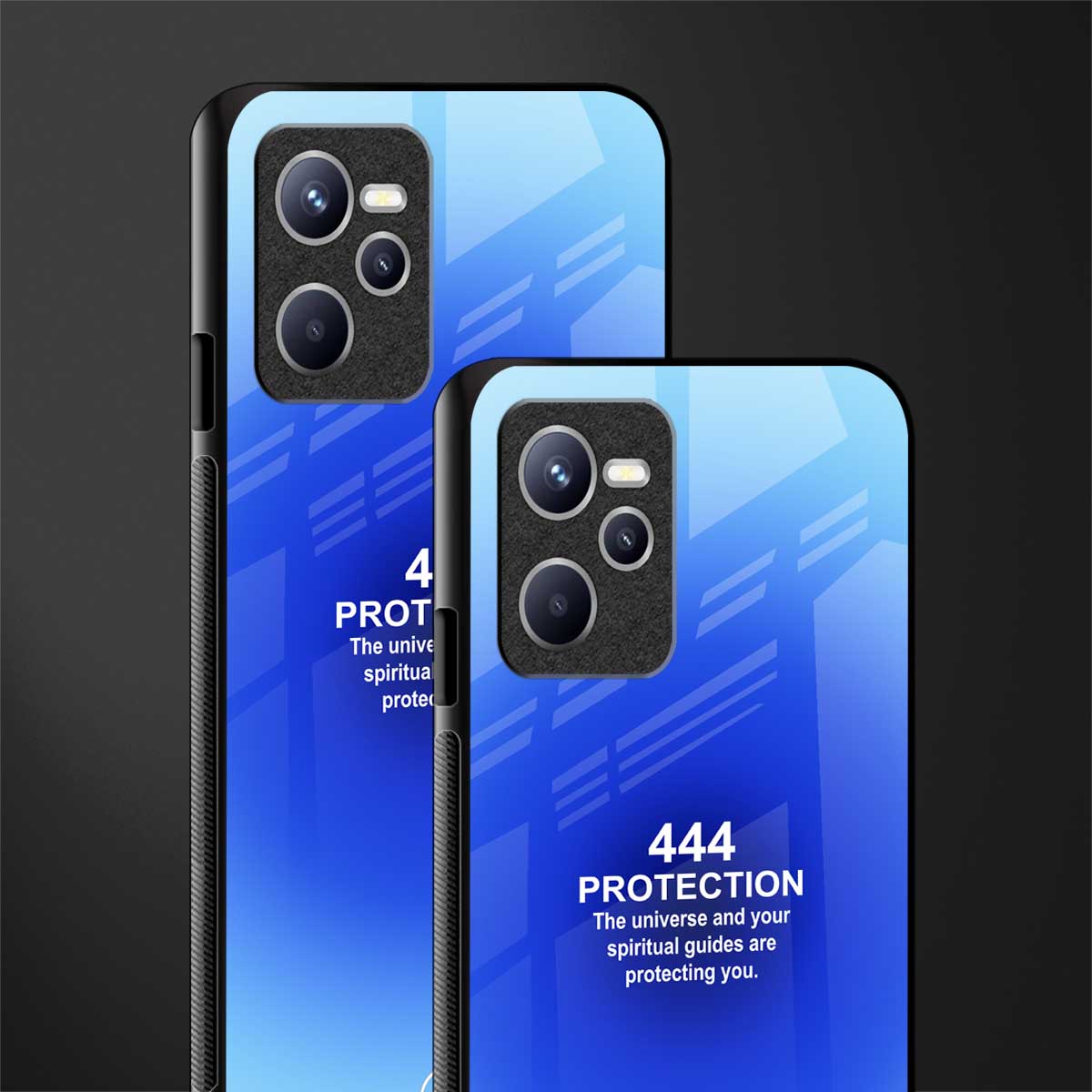 444 protection glass case for realme c35 image-2