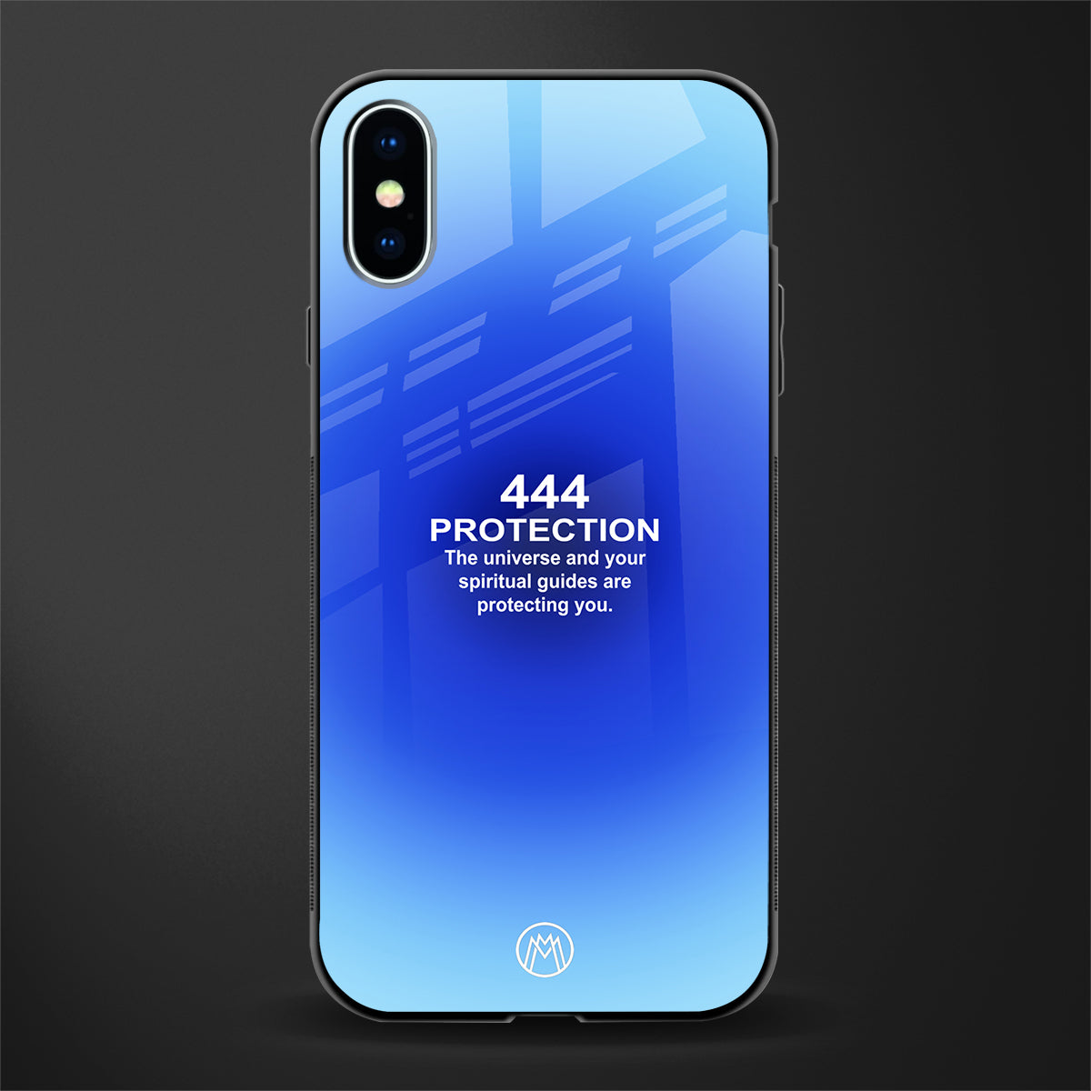 444 protection glass case for iphone xs image