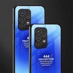 444 protection back phone cover | glass case for samsung galaxy a73 5g