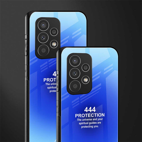 444 protection back phone cover | glass case for samsung galaxy a73 5g