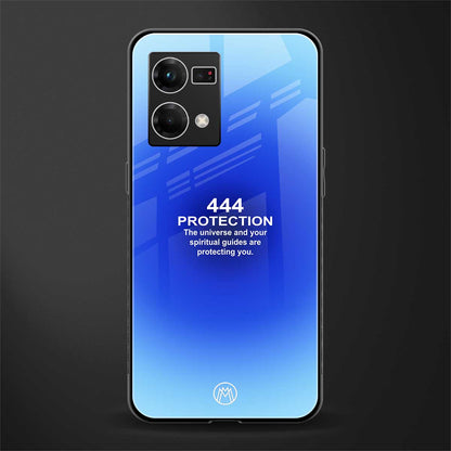 444 protection back phone cover | glass case for oppo f21 pro 4g