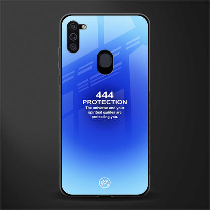444 protection glass case for samsung galaxy m11 image